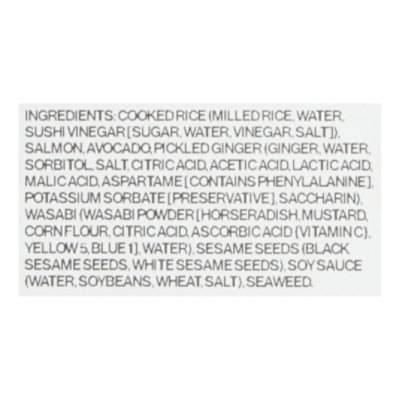 Yummi Sushi Salmon Avocado Roll* - 10 Count (Available After 11 AM) - Image 5