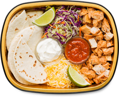 Chicken Taco Kit Single Serve Self Service Cold - EA - Image 1