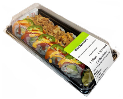 Yummi Sushi Chef Special 3 - 8 Oz (Available After 11 AM) - Image 1