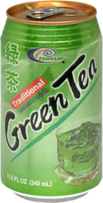 ZENSHI Green Tea Canned - 11.5 FZ (Available After 11 AM) - Image 1