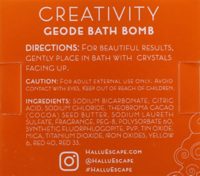 Hallu Cosmic Geode Bath Bomb - 2.99 OZ - Image 5