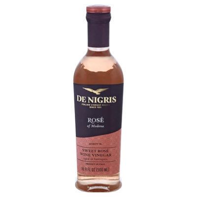 De Nigris Sweet Rose Winevinegar - 500 ML