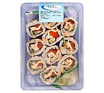 AFC Sushi Spicy Salmon Roll Brown Rice* - 7 Oz (Available After 11 AM)