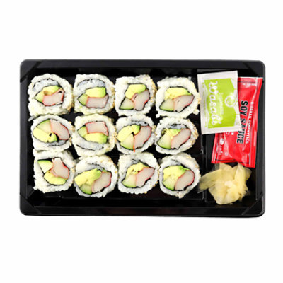 AFC Sushi California Roll 12 Count - 10.5 Oz (Available After 11 AM) - Image 1