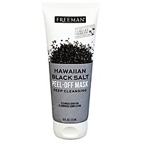 Freeman Peel Off Mask Hawaiian Black Salt Deep Cleansing - Each - Image 3