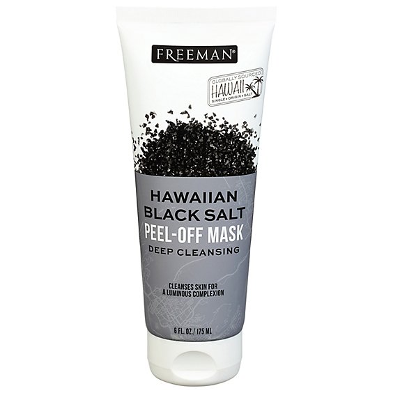 Freeman Peel Off Mask Hawaiian Black Salt Deep Cleansing - Each