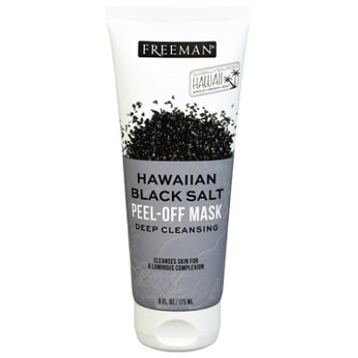Freeman Peel Off Mask Hawaiian Black Salt Deep Cleansing - Each
