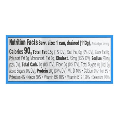 Starkist Chunk Light Tuna In Water 25% Less Sodium - 5 OZ - Image 3