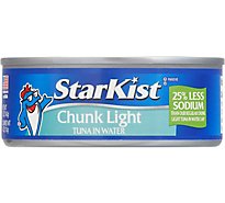 Starkist Chunk Light Tuna In Water 25% Less Sodium - 5 OZ