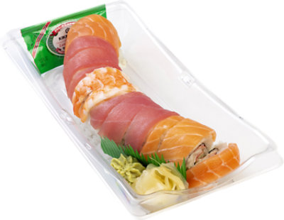 ACE Sushi Rainbow Roll Sushi* - 6 Count (Available After 11 AM) - Image 1