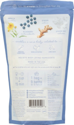 Village Naturals Therapy Body Soak Chronic Pain & Fatigue Arnica & Epsom Salt - 36 Oz - Image 4