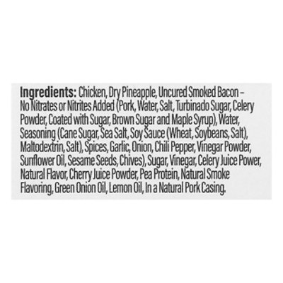 Silva Sausage Hawaiian Style Chicken With Pineapple And Bacon - 12 OZ - Image 5