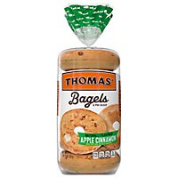 Thomas' Apple Cinnamon Bagel - 6 Count - Image 1