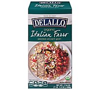 DeLallo Organic Farro Pearled - 17.6 Oz