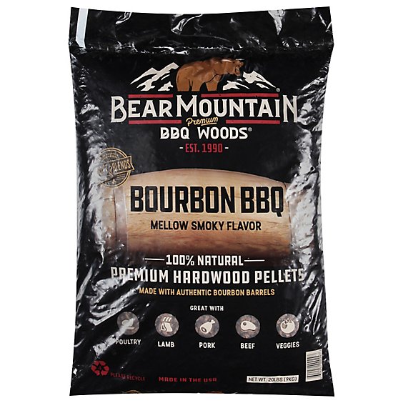 Bear Mountain Bbq Craft Blend Bourbon - 20 LB