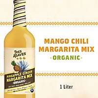 Tres Agaves Organic Mango Chili Margarita Mix Bottle - 1 Liter - Image 1