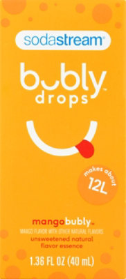 Sodastream Bubly Drops Unswt Mango - 40 ML - Image 2