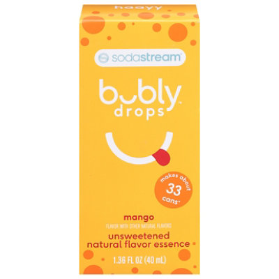 Sodastream Bubly Drops Unswt Mango - 40 ML - Image 1