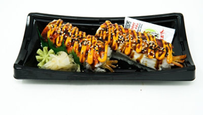 Samurai Sushi Shaggy Dog Roll 10 Pc - 11.1 OZ - Image 1