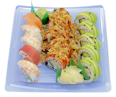 ZENSHI Sushi Chef Sampler A* - 15 Pc (Available After 11 AM) - Image 1