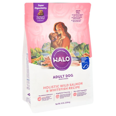 Halo salmon outlet dog food