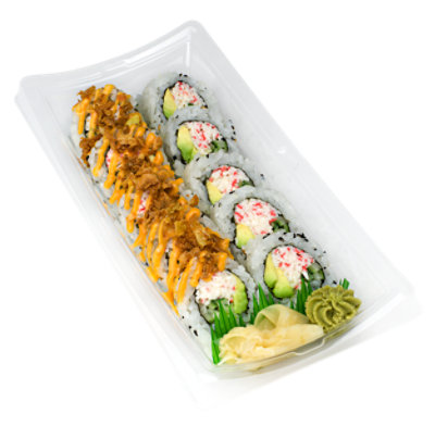 ZENSHI Duo Combo Crunchy California & California Salad Roll* - 10 Pc (Available After 11 AM)