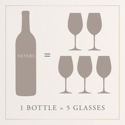 Neyers Napa Valley Cabernet Sauvignon Red Wine Bottle - 750 Ml - Image 5