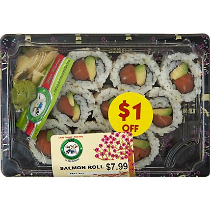 Ace Salmon Roll* - 7.1 Oz (Available After 11 AM) - Image 2