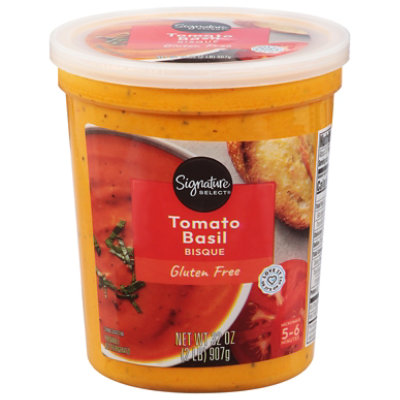 Signature Select Tomato Basil Bisque Soup - 32 Oz - Image 1