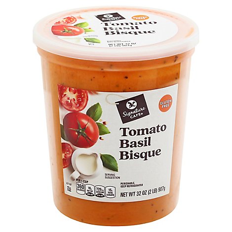 Signature Cafe Tomato Basil Bisque Soup - 32 OZ