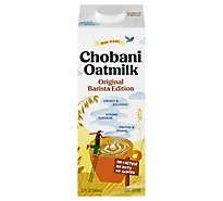 Chobani Oat Plain Barista Edition - 32 Fl. Oz.