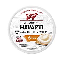 Dofino Gourmet Creamy Havarti Spreadable Wedges - 4 OZ