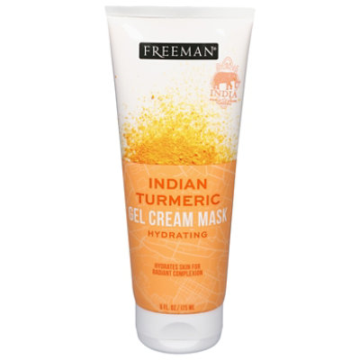 Freeman Gel Cream Mask Indian Turmeric Hydrating - Each