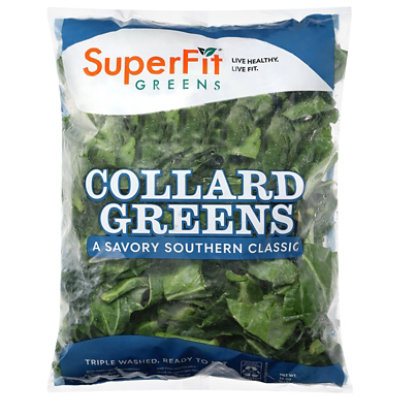 Greens Collard Bagged - 1 LB - Image 1