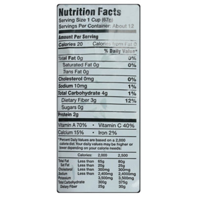 Greens Collard Bagged - 1 LB - Image 3