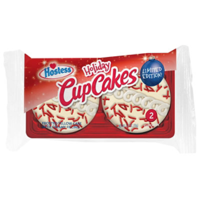 Hostess Single Serve Holiday Cupcakes - 3.17 Oz