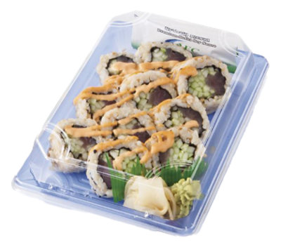 ZENSHI Sushi Spicy Tuna Roll Special Brown Rice - 7 Oz (Available After 11 AM) - Image 1