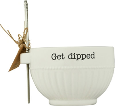 Mud Pie Get Dipped Bowl - EA - Image 2