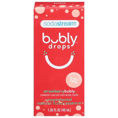 Sodastream Bubly Drops Unswt Strawberry - 40 ML - Image 3