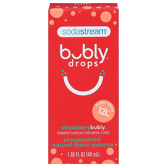 Sodastream Bubly Drops Unswt Strawberry - 40 ML