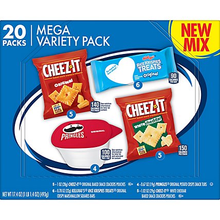 Kelloggs Snacks Great for On The Go Variety Pack 20 Count - 17.4 Oz - Image 2