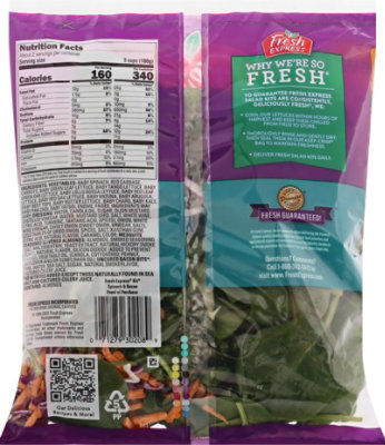 Fresh Express Spinach & Bacon Salad Kit - 7.7 OZ - Image 6