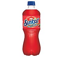 Sunkist Cherry Limeade Soda Bottle - 20 Fl. Oz.