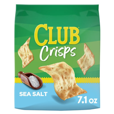 Club Cracker Crisps Sea Salt Baked Snack Crackers - 7.1 Oz - Image 1