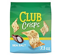 Club Cracker Crisps Baked Snacks Sea Salt - 7.1 Oz