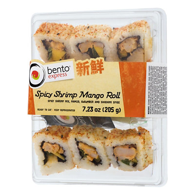 Bento Sushi Spicy Shrimp Mango Roll - 8 OZ - Image 4