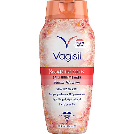 Vagisil Wash Peach Blossom - 12 FZ - Image 2