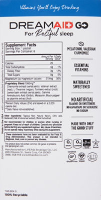 Lifeaid Beverage Dreamaid Go Tangerine - 0.96 OZ - Image 5