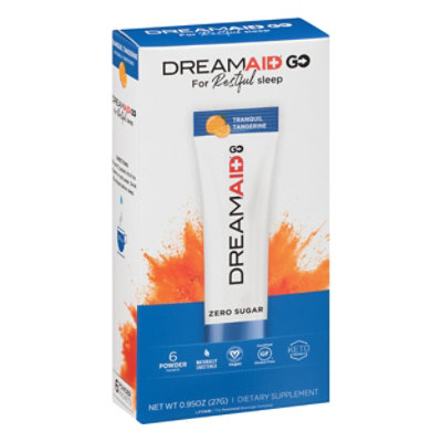 Lifeaid Beverage Dreamaid Go Tangerine - 0.96 OZ - Image 1