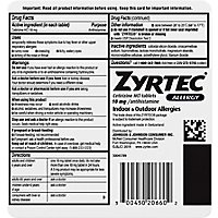 Zyrtec Allergy Tablet - 60 CT - Image 5